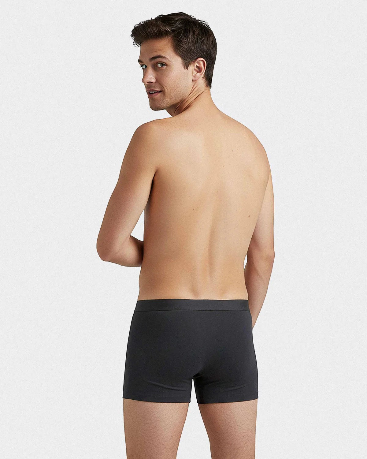 Pack of 2 Men's Boxers In Lyocell Navy | Maison Sarava Canada