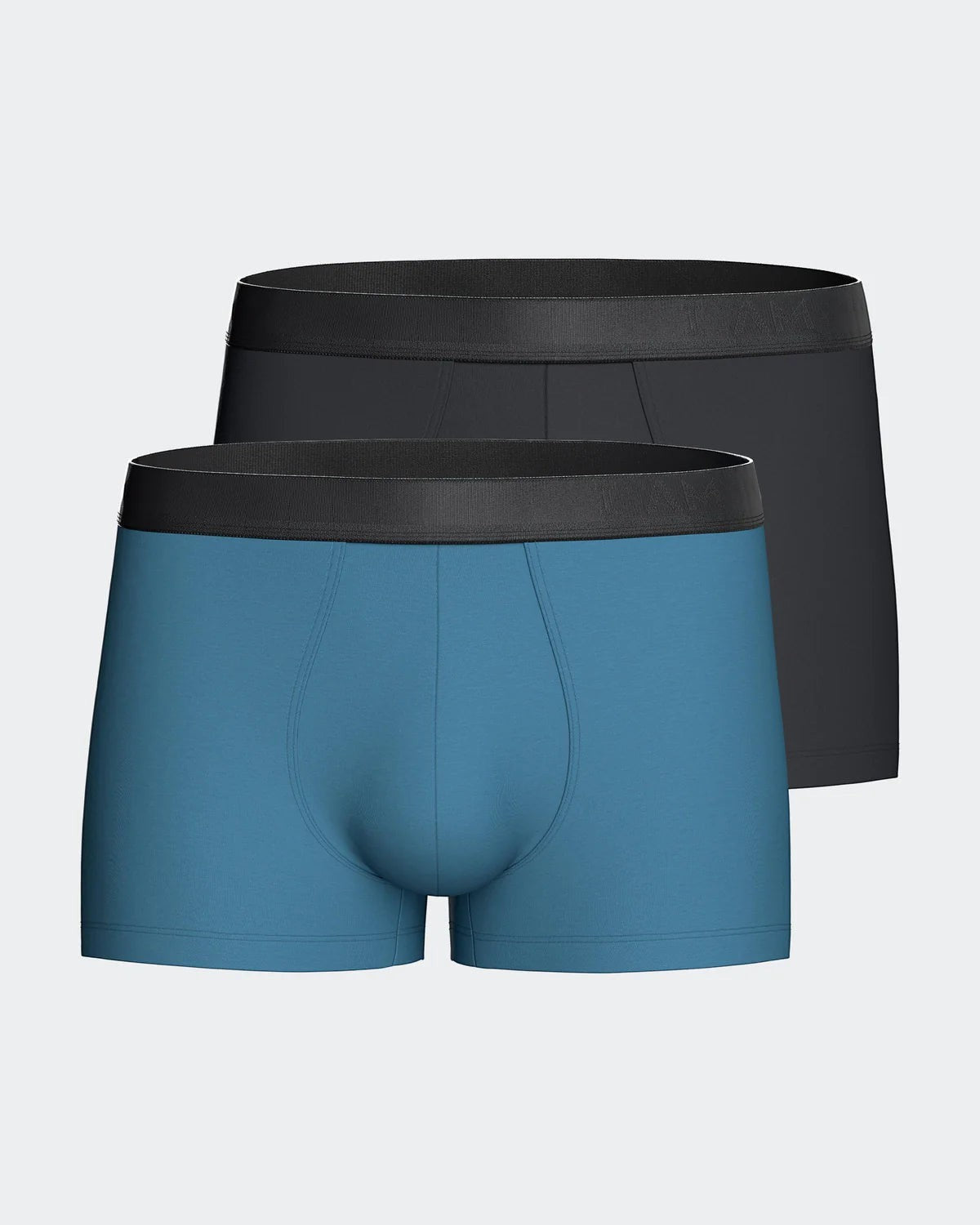 Pack of 2 Men's Boxers In Lyocell Navy | Maison Sarava Canada