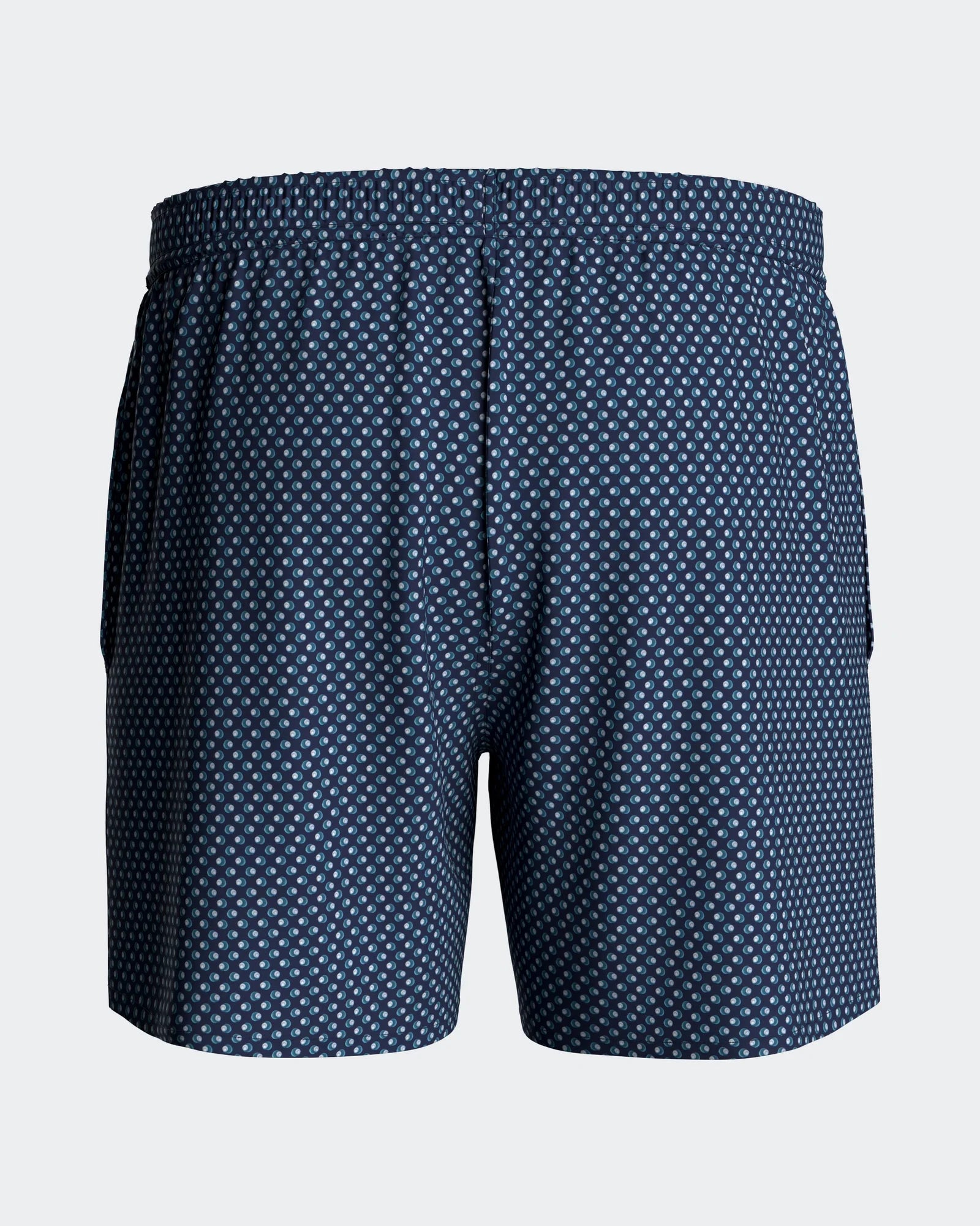 Swim Shorts- Blue Geometric