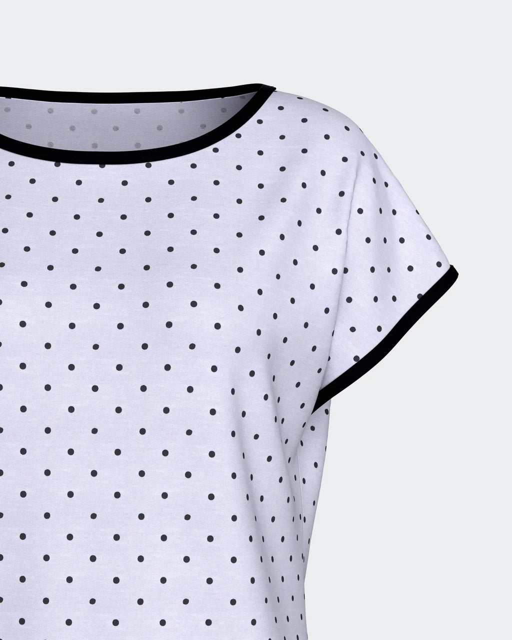 Women's Polka Dot Modal Short Loungewear Set — Impetus, Made in Portugal | Maison Sarava