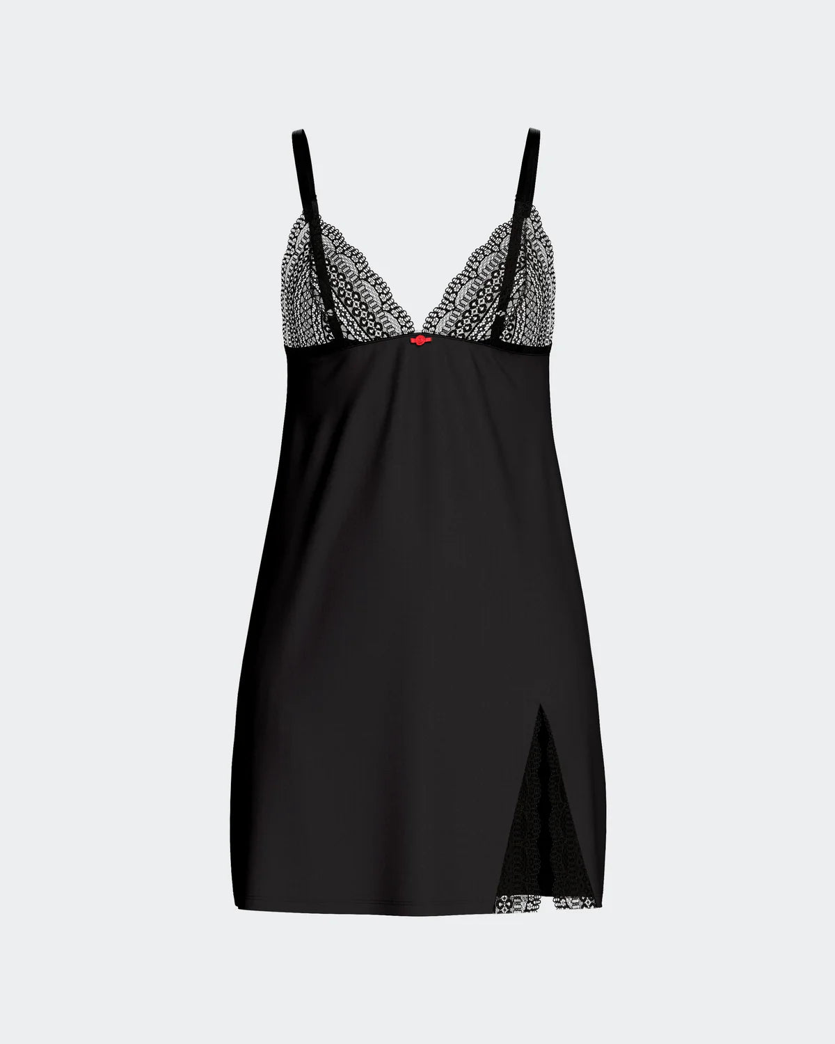 Women's Lyocell Strap Nightdress with Lace — Impetus, Made in Portugal | Maison Sarava