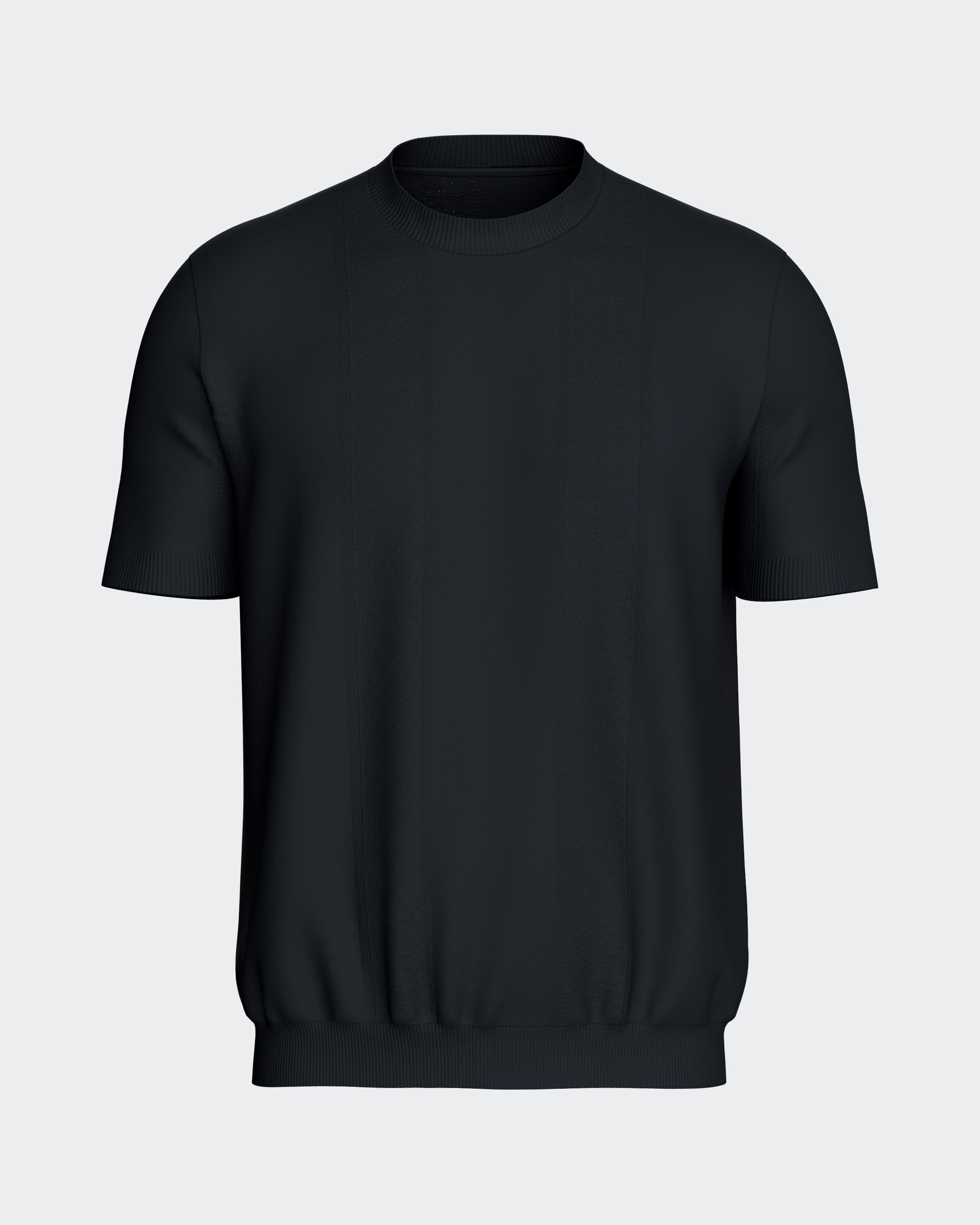 Men's Short-Sleeved Lyocell Cotton T-Shirt — Impetus, Made in Portugal | Maison Sarava