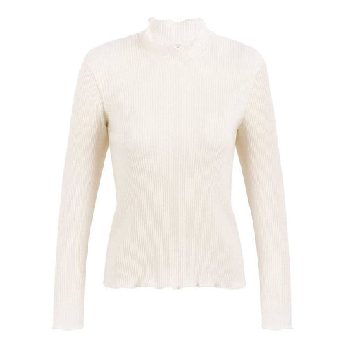 Ava Turtleneck in white