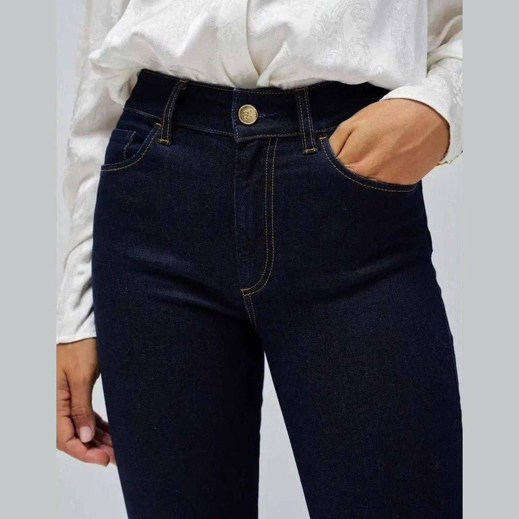 Women's Flare Jeans in Blue — Salsa Jeans, Made in Portugal | Maison Sarava Canada