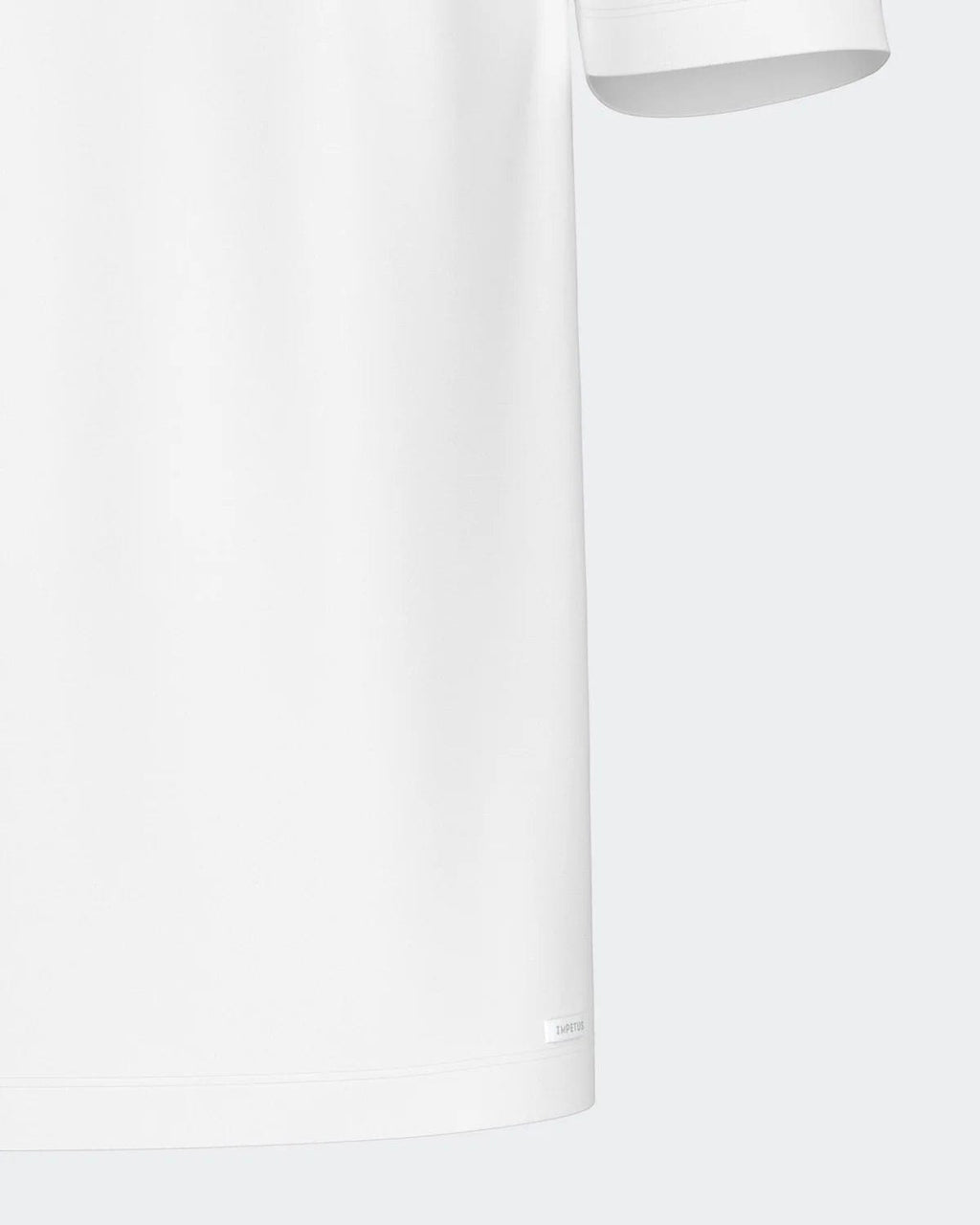 Maison Sarava white cotton crew neck t-shirt with short sleeves and a relaxed fit.