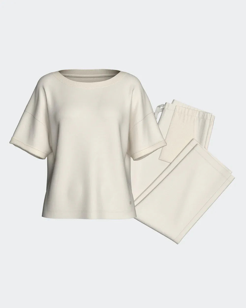 Impetus Sleepwear & Loungewear White / S Easywear Loungewear Pant Set