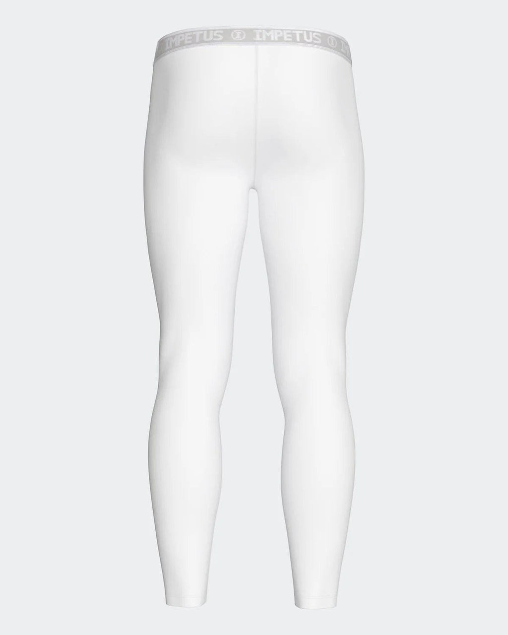 Maison Sarava white men's leggings with elastic waistband, made from cotton and viscose with Outlast technology.