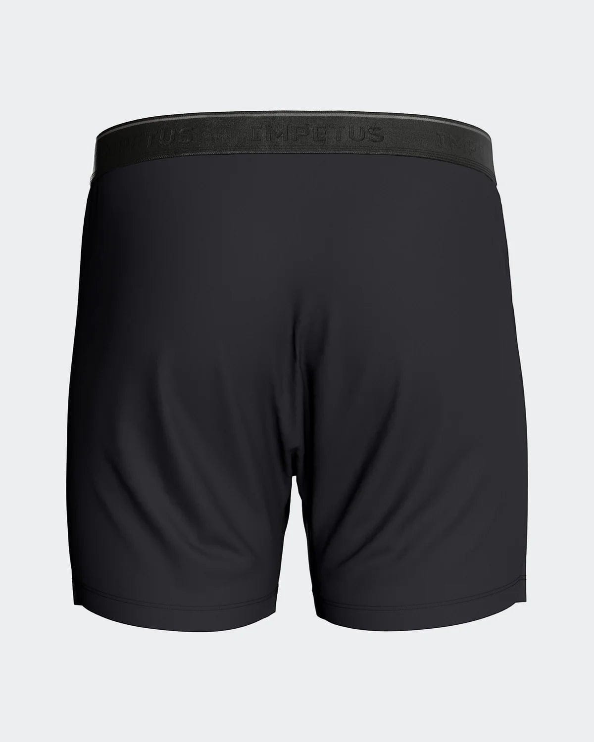 Maison Sarava black classic boxer briefs with a comfortable elastic waistband and subtle branding.