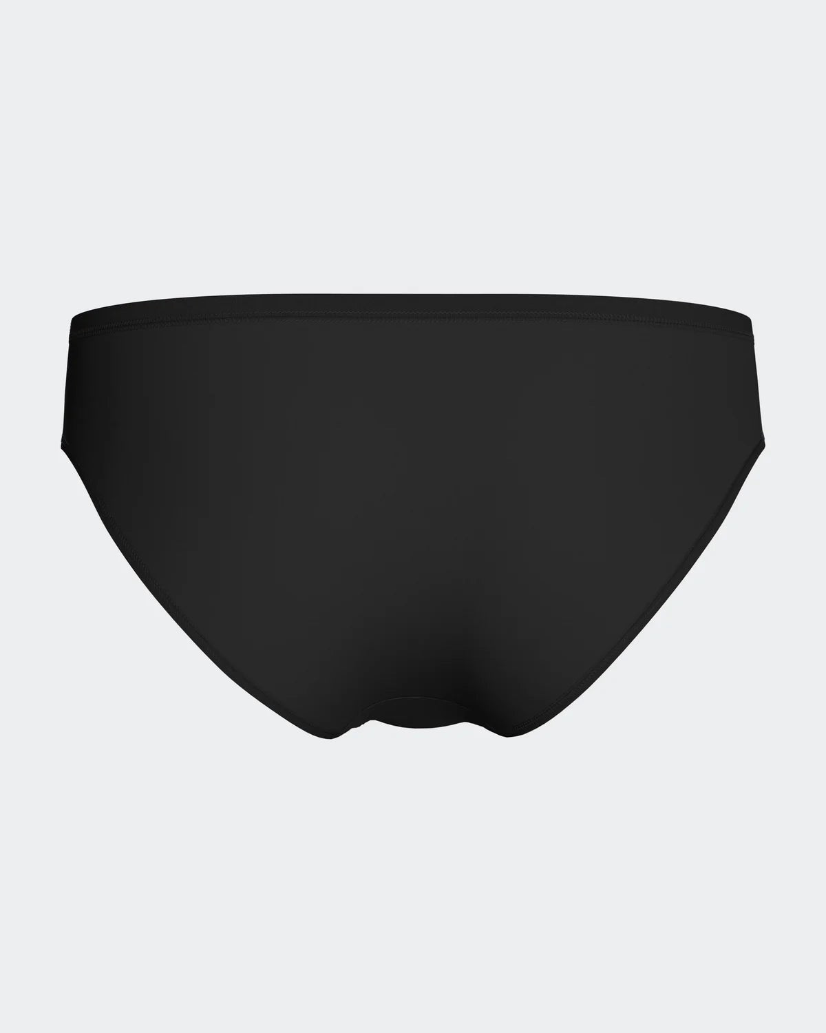 Maison Sarava black regular-waist period underwear brief for light flow, comfortable and thin.
