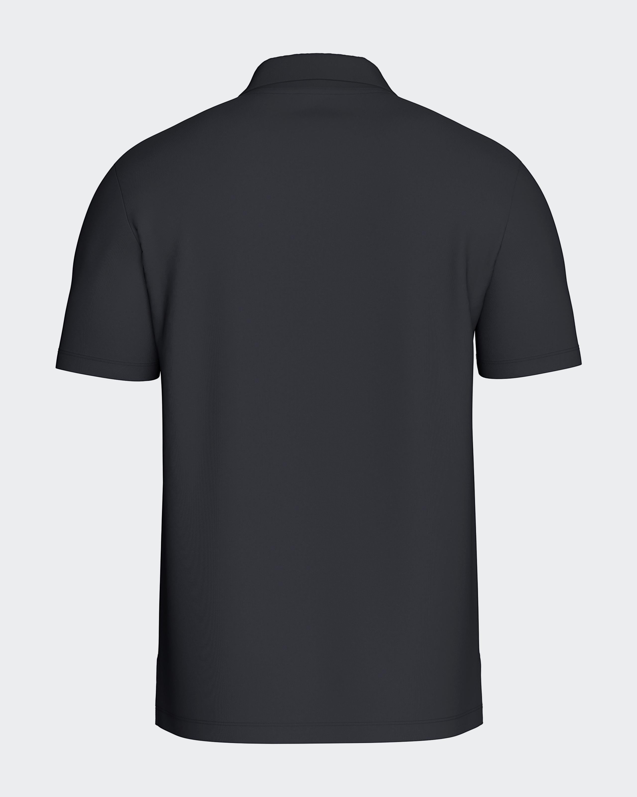Cotton Polo Black | Maison Sarava Canada