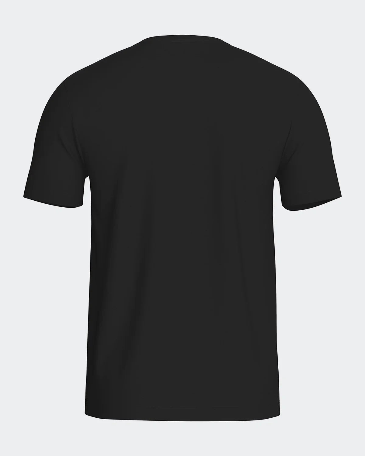 Maison Sarava black V-neck t-shirt made from cotton and viscose with Outlast® Adaptive Comfort® technology for temperature regulation.