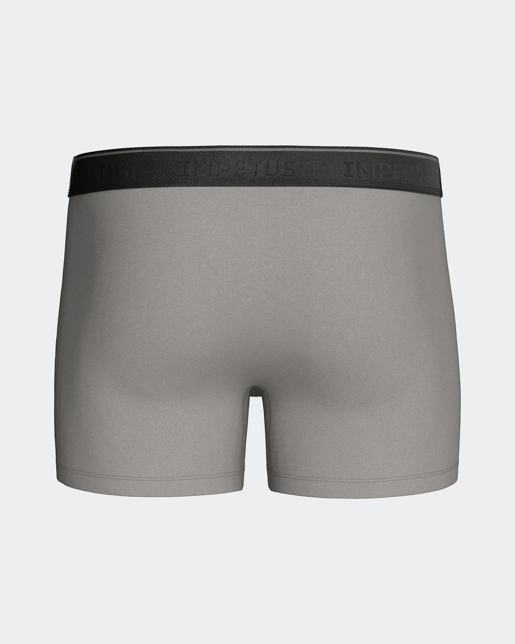 Maison Sarava grey cotton blend boxer briefs with black elastic waistband