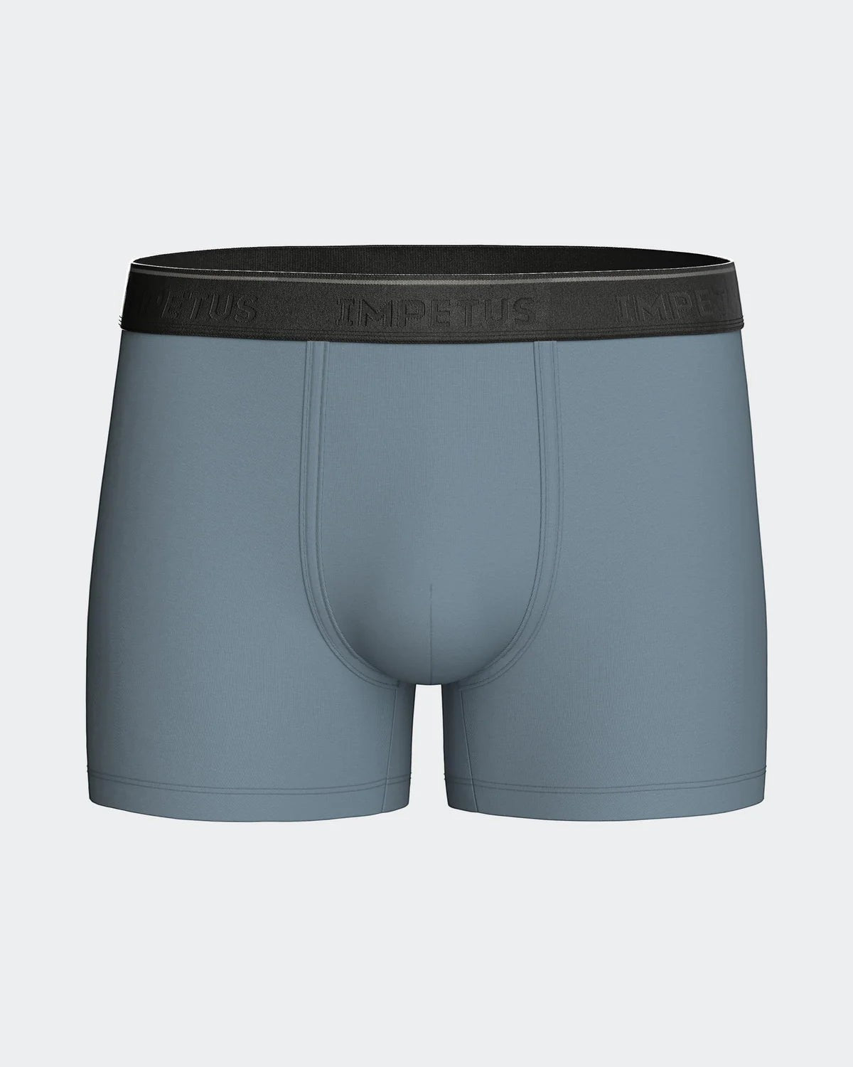 Maison Sarava men's light blue cotton blend boxer briefs with a black elastic waistband.