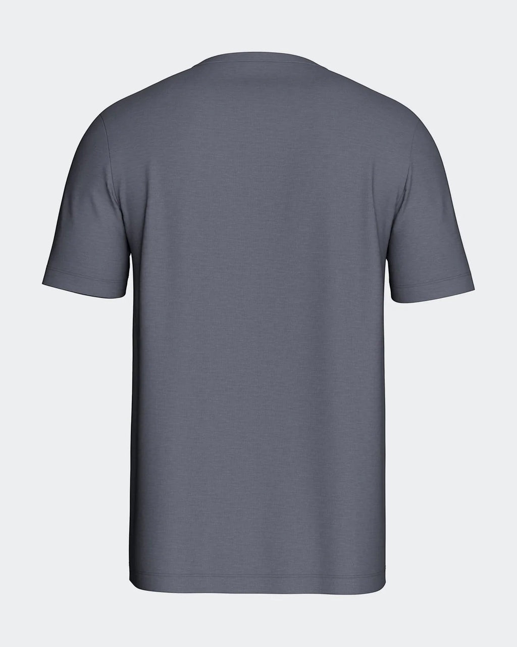 Maison Sarava men's grey lyocell short sleeve V-neck t-shirt, part of a lounge set.