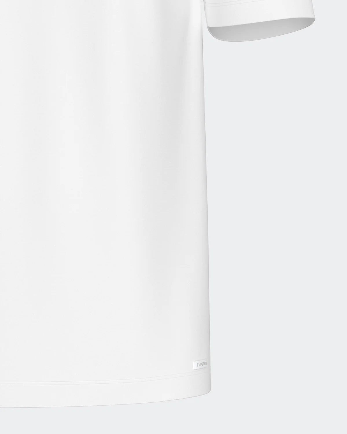 Maison Sarava white cotton crew neck t-shirt with short sleeves and a relaxed fit.