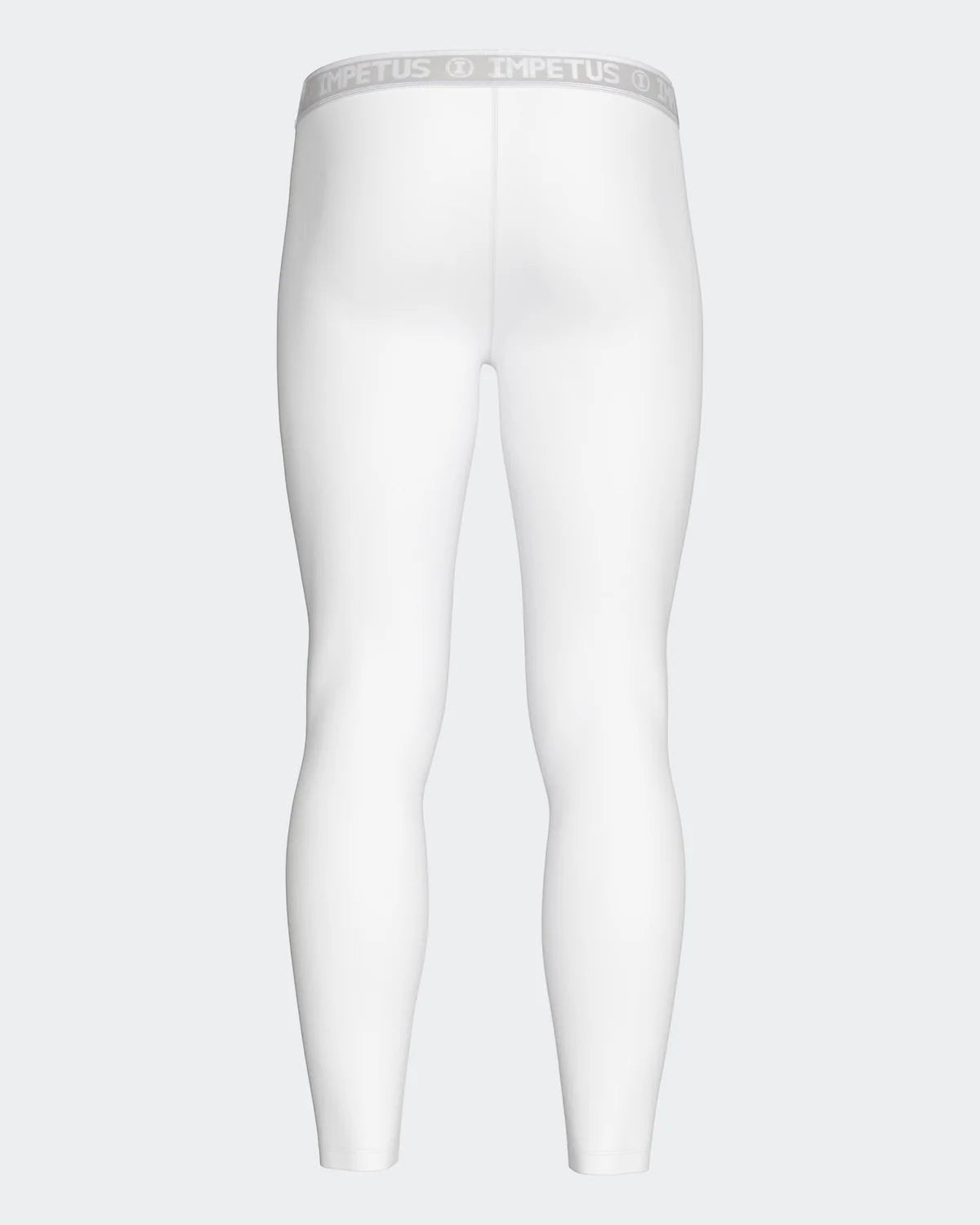 Maison Sarava white men's leggings with elastic waistband, made from cotton and viscose with Outlast technology.